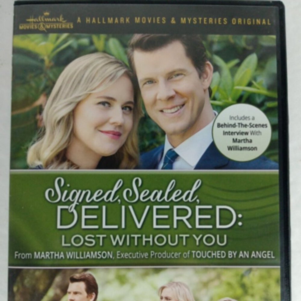 Signed Sealed Delivered: Lost Without You DVD 2016 Hallmark Movies Mysteries